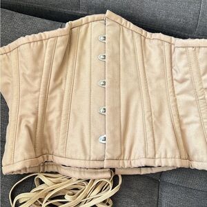 Orchard Corset Toasted Beige Nude Sz S/M